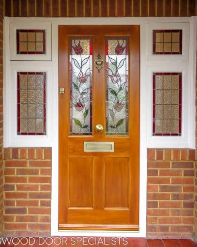 Oak composite door