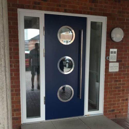 Commercial solid core door